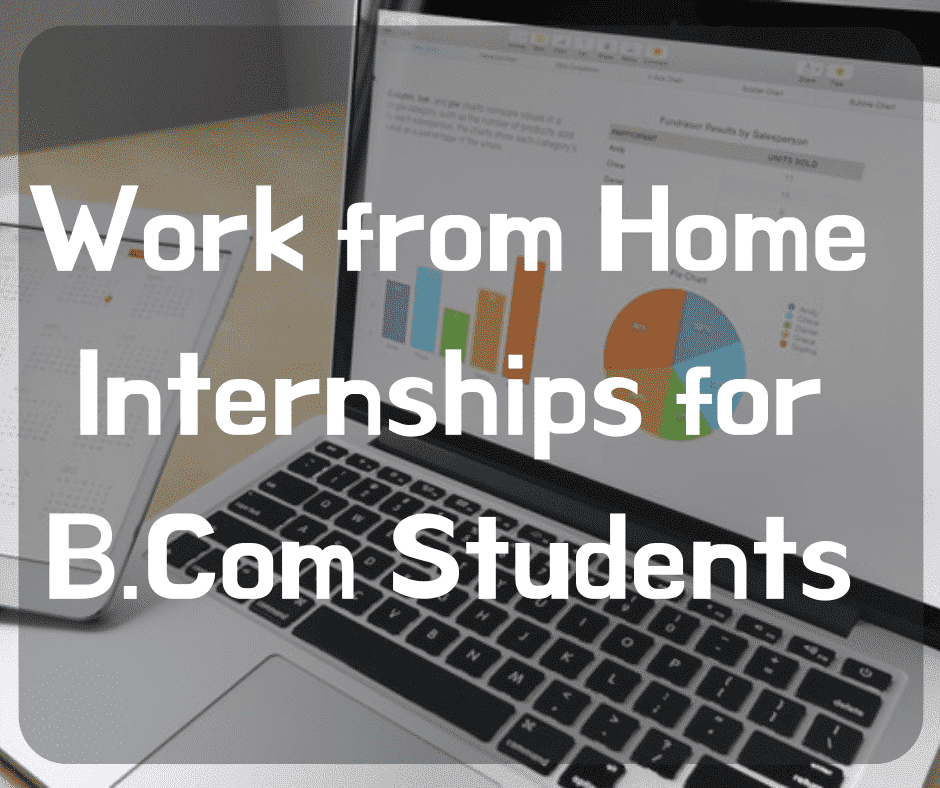 Work From Home Internships For B Com & Commerce Students - Rater.in